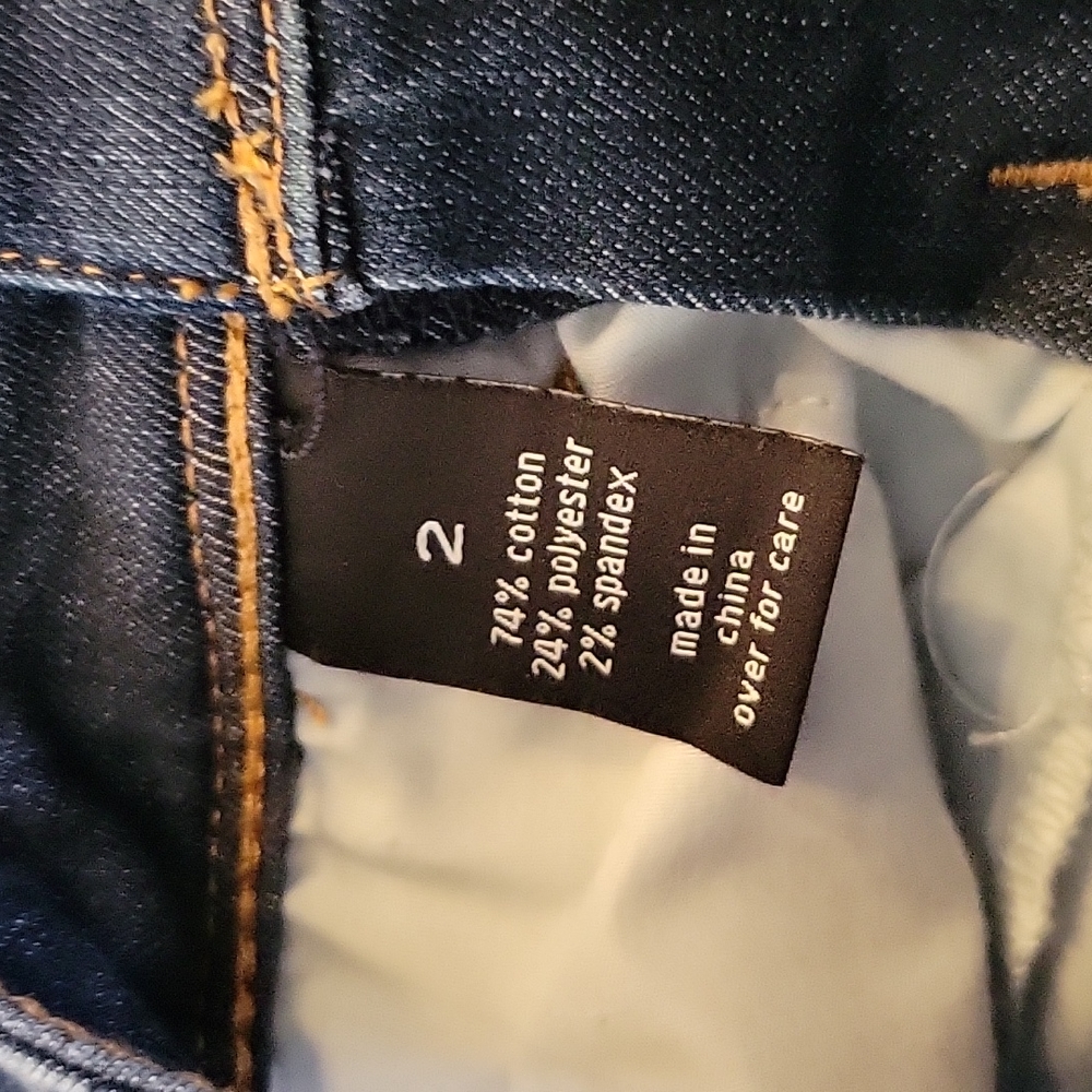 The Limited Dark Wash Skinny Jeans Women Size 2R NWT - Picture 7 of 11
